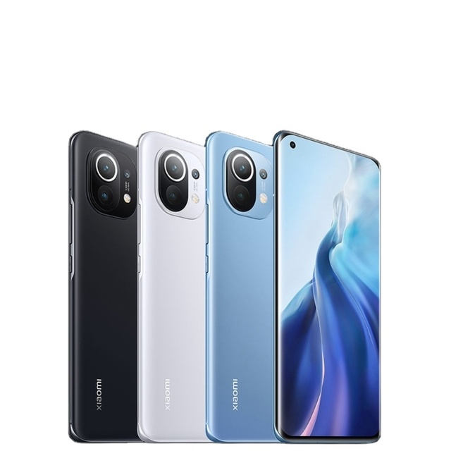 Free Sample Xiaomi Mi 11 5G, 108MP Camera, 8GB+256GB, 6.81 Inch 2K AMOLED MIUI 12 , Support Heart Rate NFC, 5g Smartphone