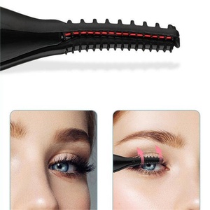 Recourbe-cils électrique chauffant portable à logo personnalisé, longue durée, applicateur de cils chauffant, mini recourbe-cils - Product Image 3