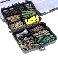 Topin — Kit d'accessoires de pêche à la carpe, 214 pièces, matériel, boîte à Double couche