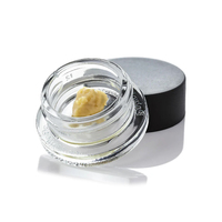 Botol Kaca Mini 15ml 9ml 7ml 5ml 3ml Wadah Penyimpanan Food Grade untuk Lilin, Rosin, Krim Mata, Salep
