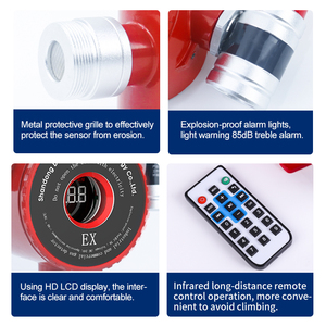 Detector de Gases Tóxicos Industriales: Amoníaco, Cloro, Fosfina, NO2, CLO2, PH3, Sulfuro de Hidrógeno, Monóxido de Carbono - Product Image 5