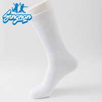 Chaussettes personnalisées avec logo personnalisé, nouvelle conception 2025, échantillons gratuits, 100% polyester, impression numérique 3D, chaussettes de longueur mi-mollet, sublimation