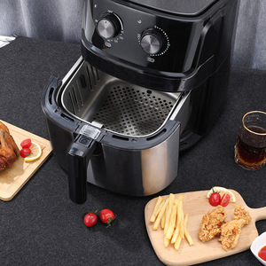 Air Fryer 5.5L 6.5L Ceramic Coating Large Capacity Electric Air Fryer For Home Use - Product Image 1