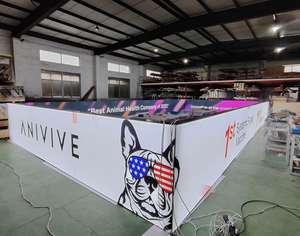 Cabina modular retroiluminada de SEG para GLOBAL PET EXPO en la exhibición de la industria de alimentos para mascotas de Orlando - Product Image 1