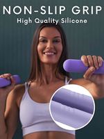 Haltères et haltères en silicone Pilates Yoga avec logo personnalisé Barre à faisceau de puissance Gym à domicile Fitness Poids libres pour les mains
