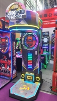Máquina de Juego Arcade BH 2 en 1 de Boxeo y Prueba de Fuerza de Patada, Operada con Monedas, para Mayores de 6 Años, Enchufe Universal