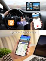 Lecteur MP5 de 9 pouces Media Carplay Android Auto Boîte noire de voiture ADAS 2K Double objectif Contrôle central Système audio de streaming