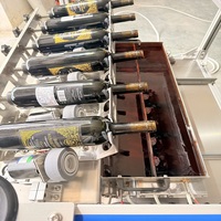 Machine de scellage semi-automatique pour bouteilles en verre, prix usine, pour l'emballage du vin rouge et des spiritueux