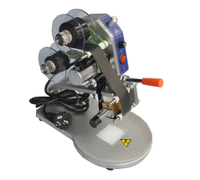 Machine de marquage semi-automatique de date et d'heure / codeur de marquage à chaud pour sac en plastique