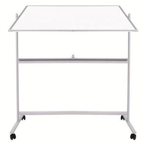 Factory customized movable rotating conference board with wheels/aluminum double-<b>sided</b> whiteboard <b>white</b> school board - Product Image 6