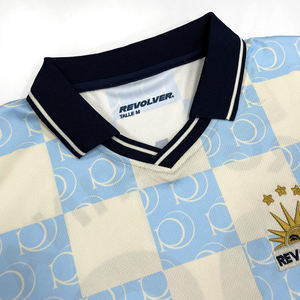 カスタム ストリートウェア ヴィンテージ 長袖 フットボールジャージ 刺繍ロゴ入り サッカーシャツ - Product Image 3