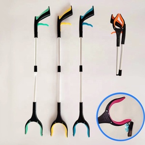 Pinzas para basura de 82cm, abrazadera para basura doméstica, herramienta portátil de plástico y Metal para recoger basura - Product Image 3