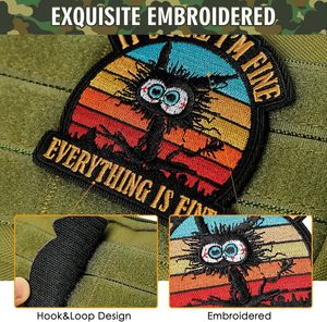 それは素晴らしいです私はすべてが素晴らしいですパッチ面白いパッチフックバッキングとバックパック犬ハーネスベストのためのソフト (ループ) - Product Image 4