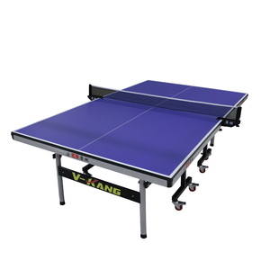 <span class=keywords><strong>Mesa</strong></span> de Tenis de <span class=keywords><strong>Mesa</strong></span> Plegable SD-036 de MDF de 25 mm de Grosor con Acero de Alta Resistencia y Ruedas para Juegos de <span class=keywords><strong>Ping</strong></span> <span class=keywords><strong>Pong</strong></span> en Interiores - Product Image 1