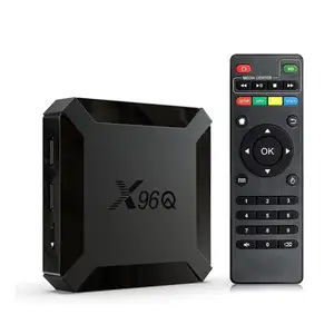 Smart TV Box Android 10 X96Q 2.4G Wifi Allwinner H313 Quad Core 1G 8G 2GB 16GB 1080P Media Player X96 Q 4K Set Top Box