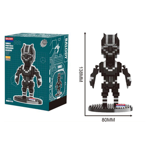 Balody – jouets de Collection 3D pour enfants, modèle Spider Man, blocs de construction Micro, Super héros, Mini briques, figurines pour enfants, Offre Spéciale - Product Image 5