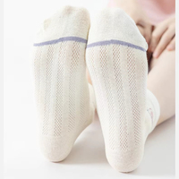 Xiangyi Chaussette printemps été automne respirant mignon coton équipage étudiant adolescent chaussettes