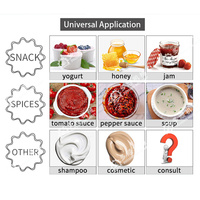 DZD-220JB gingembre ail pâte manuelle sauce chili sachet mayonnaise beurre emballage d'huile de palme huile d'olive shampooing machine d'emballage