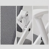 Chaise de bureau pliable et empilable en maille, légère et portable, pour salle de réunion, formation et conférence
