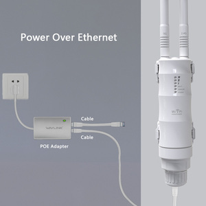 Điểm Truy Cập/Bộ Định Tuyến/Bộ Lặp Poe Băng Tần Kép 3 Trong 1 AC600 Wifi Công Suất Cao Ngoài Trời Chống Nước 5Ghz 433 Mbps 2.4Ghz 150 Mbps - Product Image 2