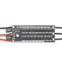 Carte de commande de moteur BLDC triphasé DC6V-24V 0-5VPLC, carte de commande sans balais et sans capteur de Hall pour ventilateur de pompe à air BLDC haute vitesse 1000W