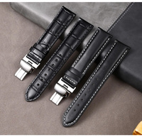Gran oferta de correa de cuero genuino Compatible con Tissott Seko S Watch 19mm 20mm correa de reloj de cuero de vaca venta directa de fábrica