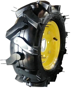 Neumático de rueda neumática de goma 4,00-8 con tubo y disco de llanta de metal <span class=keywords><strong>para</strong></span> tractores agrícolas y cultivadores ambulantes - Product Image 1