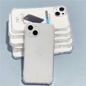Funda anticaídas de cuatro esquinas para iPhone 16, transparente, de cobertura total, de silicona TPU, compatible con iPhone 15. - Product Image 6
