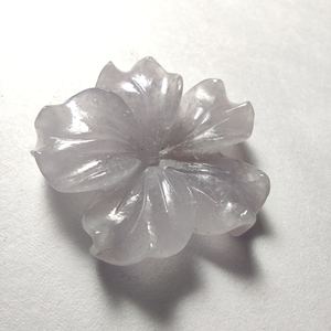 Piedra preciosa Natural de Aventurina, exquisita y delicada, tallada con forma de flor, para regalos de vacaciones, F578 - Product Image 2