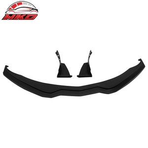 Convient pour Chevrolet Corvette 14-19 C7 Stingray Stage 3, lèvre de pare-chocs avant en PU non peinte, accessoire extérieur de haute qualité - Product Image 6