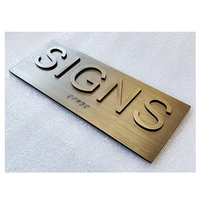 Panneaux de toilettes braille ADA personnalisés, plaques de nom de chambre d'hôtel personnalisées avec éclairage néon, étiquettes de porte en acrylique pour entreprises