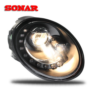ชุดดัดแปลงไฟหน้ารถบีทเทิล 98-13 ปี รุ่น 12V 55W LED ซีนอน พร้อมไฟเดย์ไลท์แบบ Teary-Eyed อัพเกรด - Product Image 4