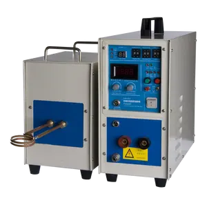 Fcc, Ce, 15KVA Hoge Frequentie 30-100Khz Inductie Verwarming Machine Voor Metalen Warmtebehandeling