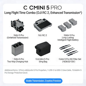 Drone de photographie aérienne de 1 pouce avec évitement d'obstacles omnidirectionnel actif de niveau vision nocturne et suivi intelligent. - Product Image 6