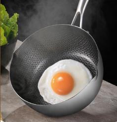 Đồ Dùng Nấu Ăn Thép Không Gỉ Thực Phẩm Trứng Mì Lớn Không Dính Banku Hấp Nước Sốt Ngâm Fry Pan <span class=keywords><strong>Castamel</strong></span> Đồ Nấu Nướng Bộ - Product Image 3