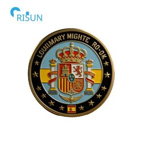 Monedas Conmemorativas Personalizadas con la Bandera Española, Recuerdos de las Fuerzas Veteranas, Medallón Personalizado, Moneda de Desafío de España - Product Image 6