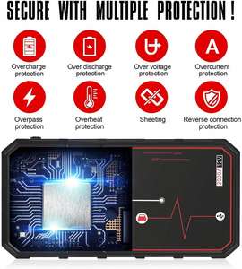 Портативный автомобиль 18000 мАч аварийный инструмент пусковое устройство Power Bank 12 В мини-автомобиль многофункциональное пусковое устройство - Product Image 2