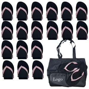 Tongs pliables portables, sandales de voyage souples en PU et caoutchouc, chaussures légères et pratiques pour l'été - Product Image 1