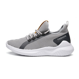 Chaussures de sport polyvalentes pour hommes, nouveau style coréen, confortables, à lacets, style marche, bout rond, légères, chaussures simples - Product Image 1