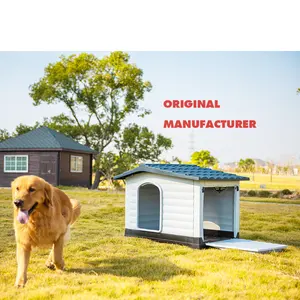 XDPC manufacturer outdoor plastic kennel pet cage dog house