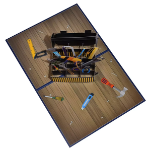 Chizikon การ์ดป๊อปอัพ3D การ์ดอวยพรกล่องเครื่องมือ3D สำหรับ Boss เพื่อนที่ดีที่สุดแม่พ่อแม่ของขวัญวัน<span class=keywords><strong>เกิด</strong></span> - Product Image 4