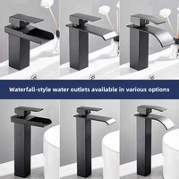Robinet de lavabo thermostatique moderne et contemporain en laiton, monotrou, eau froide, pour salle de bain domestique