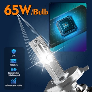 Conpex nhà sản xuất thiết kế mới 65W mới Công nghệ làm mát được xây dựng trong Fan cao thấp chùm dẫn Bóng đèn pha - Product Image 4