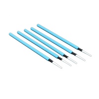 Pembersih Konektor Serat Optik Swab Pembersih Serat Optik untuk Adaptor LC/MU 1.25Mm Anti-statis 100 Buah/Paket