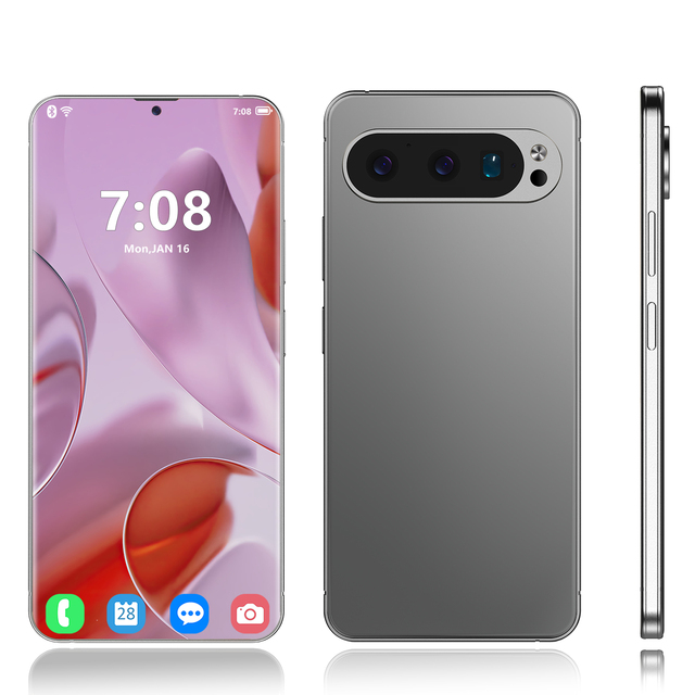 New Model Launched 9pro XL 16GB + 1TB 5G Android 7.3inch Smartphone Unlocked Gaming Phone 2K Screen LTE Global Version English