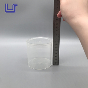 명확한 플라스틱 둥근 모양 사탕 콘테이너, 플라스틱 과자 콘테이너, 소형 원형 플라스틱 콘테이너 - Product Image 3