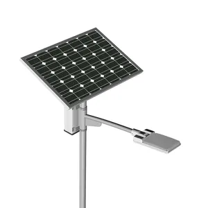 High Quality 25Ah 25.6V Lithium powered 60W MPPT charger Solar Street Light