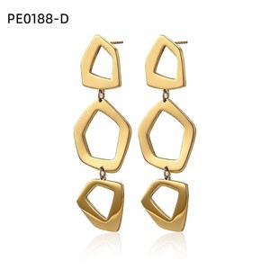 Pendientes de moda PE0188 para mujer, joyería de alta calidad - Product Image 2