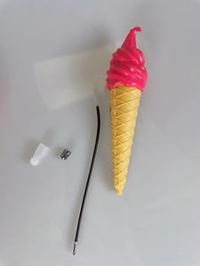 Eiscreme-förmiger Kunststoff-Kugelschreiber für Kinder und Werbegeschenk Hergestellt in China - Product Image 4