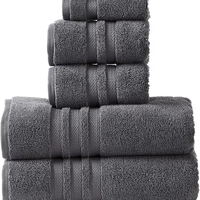 Ensemble de serviettes de bain en tissu éponge super doux et écologique, personnalisées, qualité hôtelière, en coton